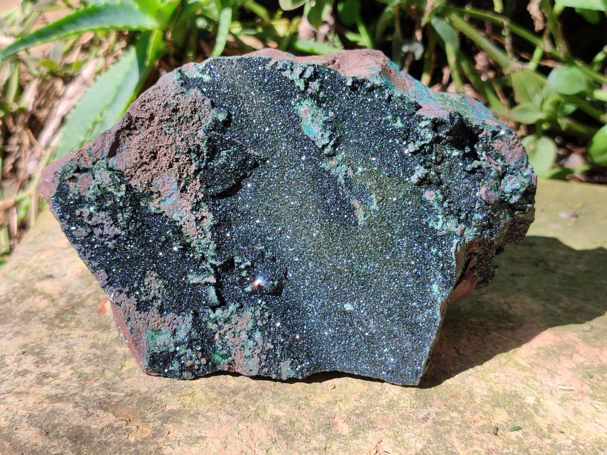 Natural Large Cabinet Libethenite Crystals on Dolomite Matrix Specimen x 1 From Shituru, Congo - Toprock Gemstones and Minerals 