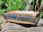 Natural XL Golden Blue Tigers Eye Slab x 1 From Prieska, South Africa - Toprock Gemstones and Minerals 