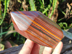 Polished Banded Tiger Iron Display Crystals x 2 From South Africa - Toprock Gemstones and Minerals 