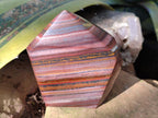 Polished Banded Tiger Iron Display Crystals x 2 From South Africa - Toprock Gemstones and Minerals 