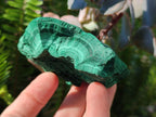 Natural Botryoidal Malachite Specimens x 6 From Congo - Toprock Gemstones and Minerals 