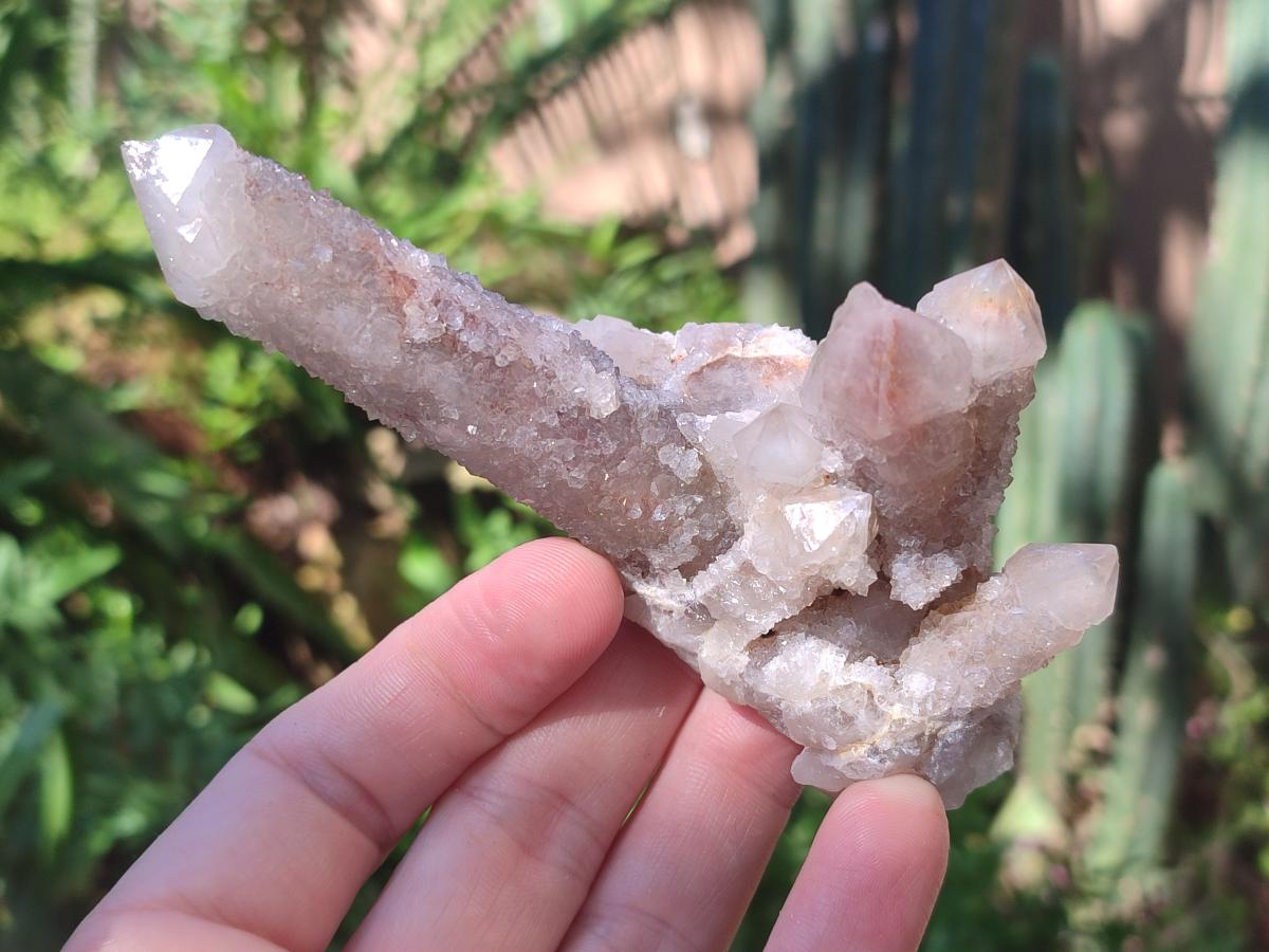 Natural Smokey Spirit Quartz Clusters with Hematoid Coating x 12 From Boekenhouthoek, South Africa - Toprock Gemstones and Minerals 