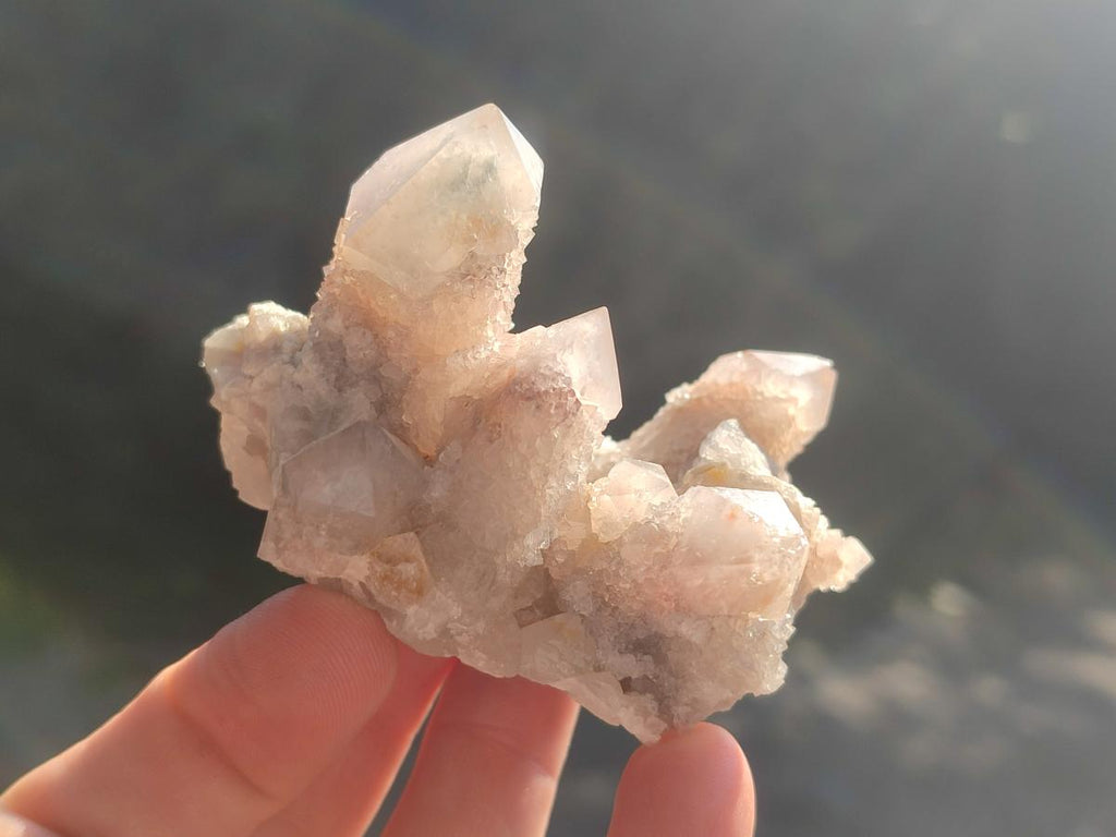 Natural Smokey Spirit Quartz Clusters with Hematoid Coating x 12 From Boekenhouthoek, South Africa - Toprock Gemstones and Minerals 