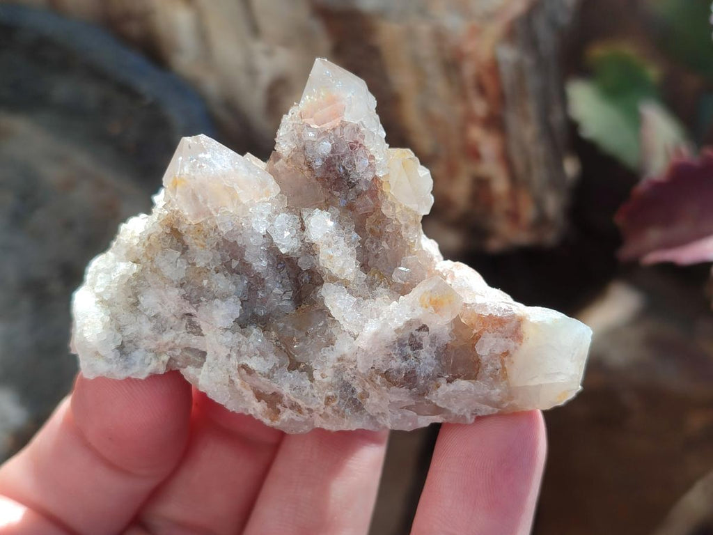 Natural Smokey Spirit Quartz Clusters with Hematoid Coating x 12 From Boekenhouthoek, South Africa - Toprock Gemstones and Minerals 