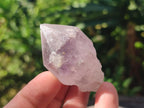 Natural Jacaranda Amethyst Single Crystals x 35 From Mumbwa, Zambia - Toprock Gemstones and Minerals 