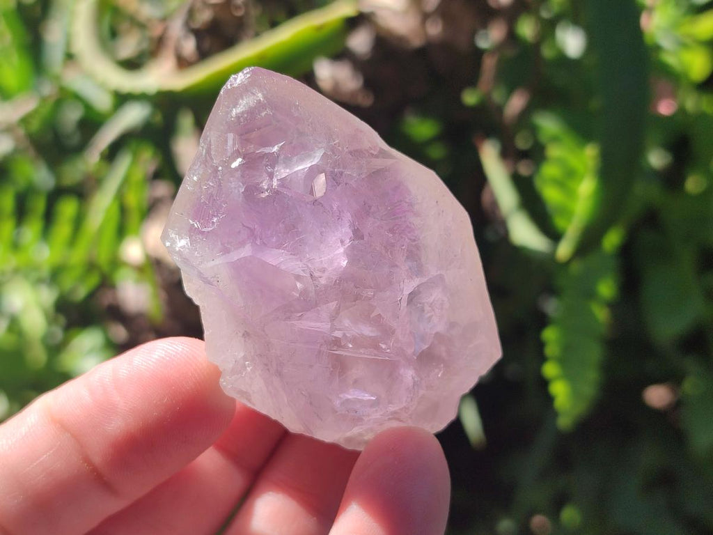 Natural Jacaranda Amethyst Single Crystals x 35 From Mumbwa, Zambia - Toprock Gemstones and Minerals 