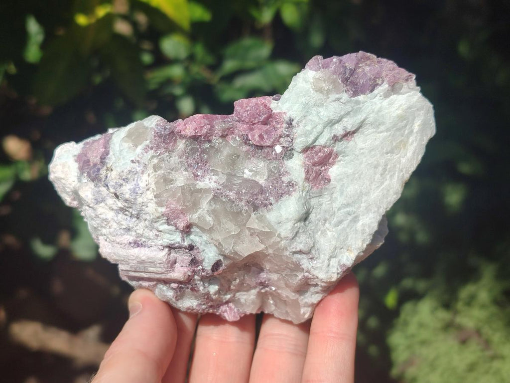 Natural Pink Rubellite Tourmaline Specimens x 3 From Karibib, Namibia - Toprock Gemstones and Minerals 