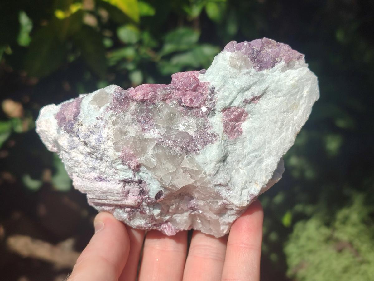 Natural Pink Rubellite Tourmaline Specimens x 3 From Karibib, Namibia - Toprock Gemstones and Minerals 