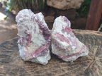 Natural Pink Rubellite Tourmaline Specimens x 3 From Karibib, Namibia - Toprock Gemstones and Minerals 