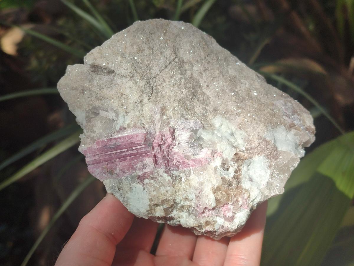 Natural Pink Rubellite Tourmaline Specimens x 3 From Karibib, Namibia - Toprock Gemstones and Minerals 