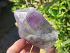 Natural Jacaranda Amethyst Crystal Clusters x 6 From Mumbwa, Zambia - Toprock Gemstones and Minerals 