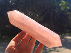 Polished Double Terminated Gemmy Rose Quartz Crystals x 3 From Madagascar - Toprock Gemstones and Minerals 