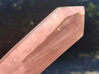 Polished Double Terminated Gemmy Rose Quartz Crystals x 3 From Madagascar - Toprock Gemstones and Minerals 