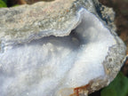 Natural Blue Lace Agate Geode Specimens x 12 From Nsanje, Malawi - Toprock Gemstones and Minerals 