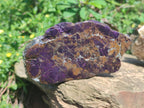 Polished Large Metallic Purpurite Slices x 10 From Erongo, Namibia - Toprock Gemstones and Minerals 