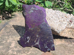Polished Large Metallic Purpurite Slices x 10 From Erongo, Namibia - Toprock Gemstones and Minerals 