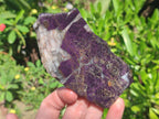 Polished Large Metallic Purpurite Slices x 10 From Erongo, Namibia - Toprock Gemstones and Minerals 