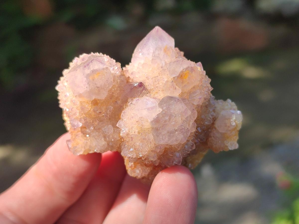 Natural Lilac Spirit Amethyst Clusters x 12 From Boekenhouthoek, South Africa - Toprock Gemstones and Minerals 