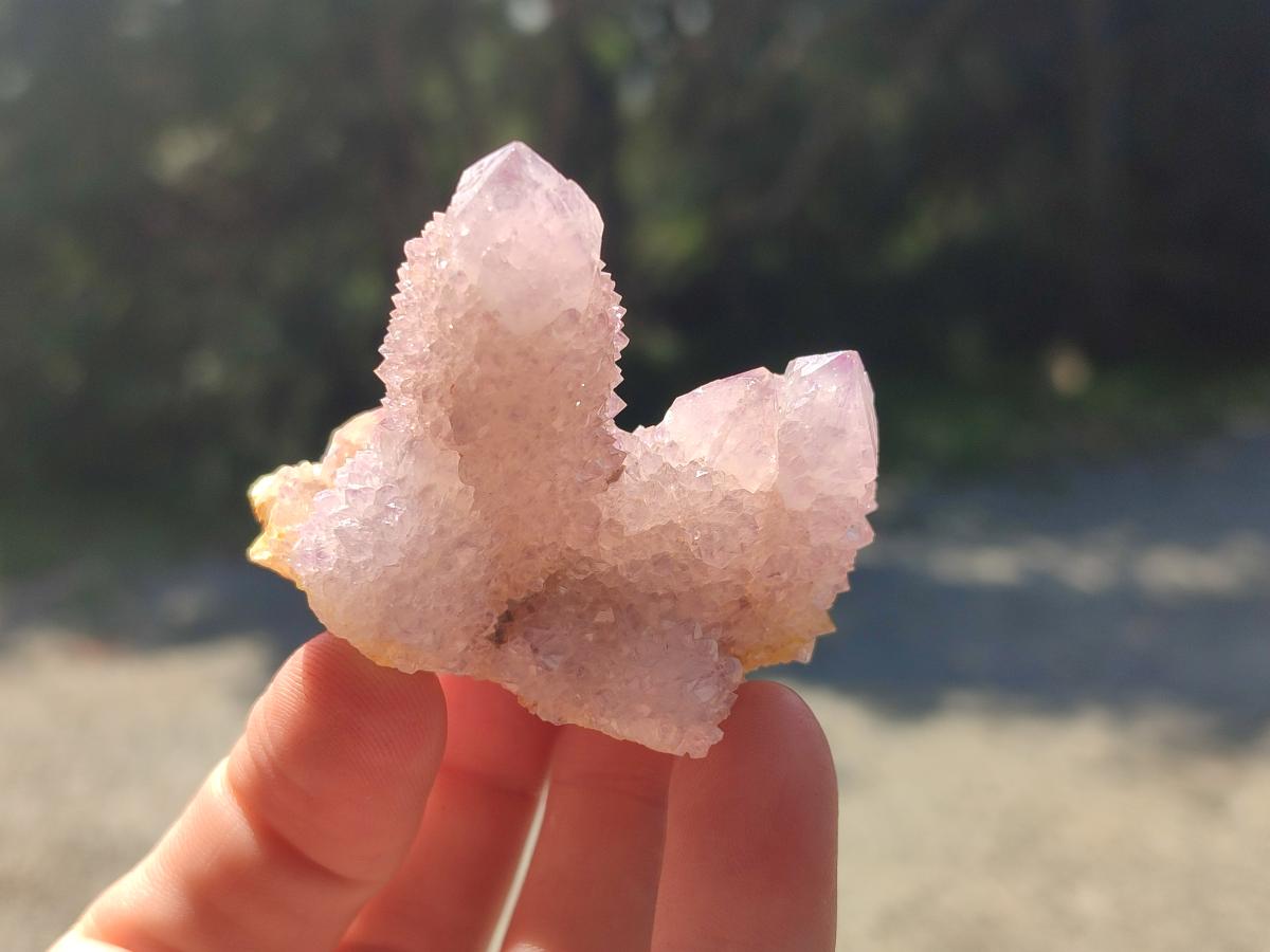 Natural Lilac Spirit Amethyst Clusters x 12 From Boekenhouthoek, South Africa - Toprock Gemstones and Minerals 