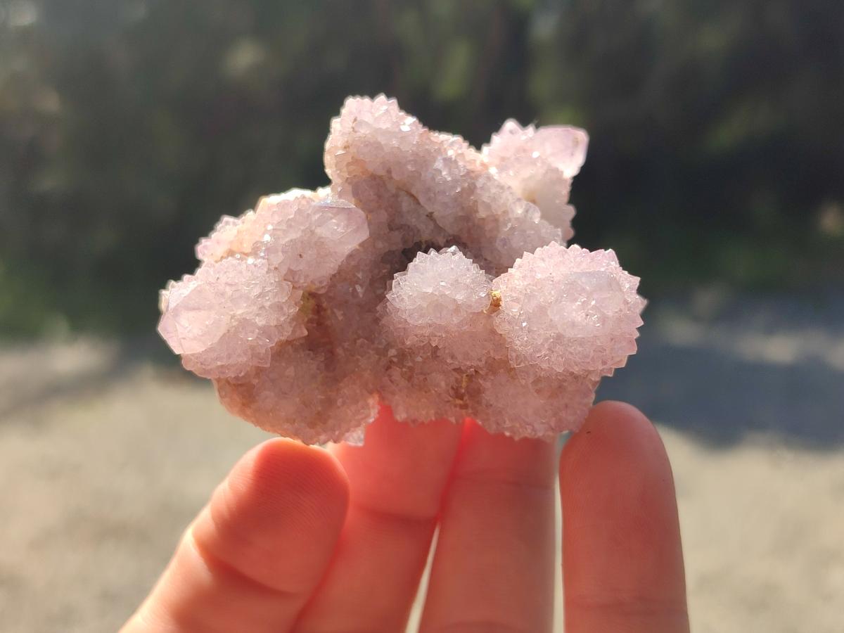 Natural Lilac Spirit Amethyst Clusters x 12 From Boekenhouthoek, South Africa - Toprock Gemstones and Minerals 