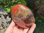 Polished Red Jasper Standing Free Forms x 3 From Madagascar - Toprock Gemstones and Minerals 