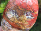 Polished Red Jasper Standing Free Forms x 3 From Madagascar - Toprock Gemstones and Minerals 