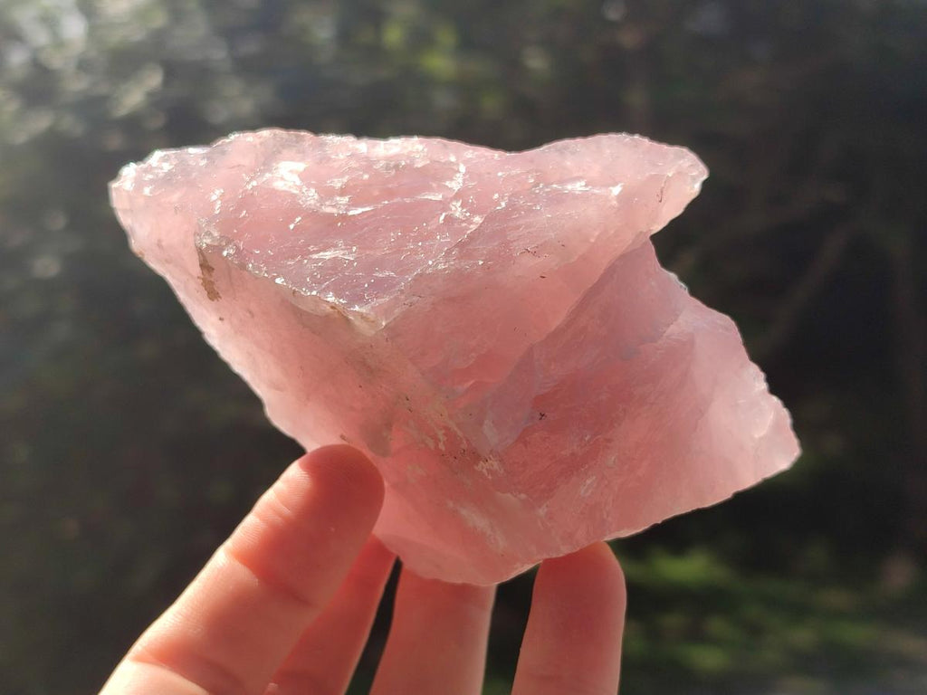 Natural Cobbed Rose Quartz Specimens x 24 From Northern Cape, South Africa - Toprock Gemstones and Minerals 
