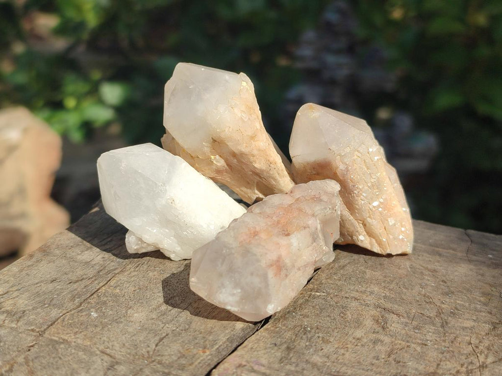Natural Pineapple Quartz Crystals x 35 From Antsirabe, Madagascar - Toprock Gemstones and Minerals 