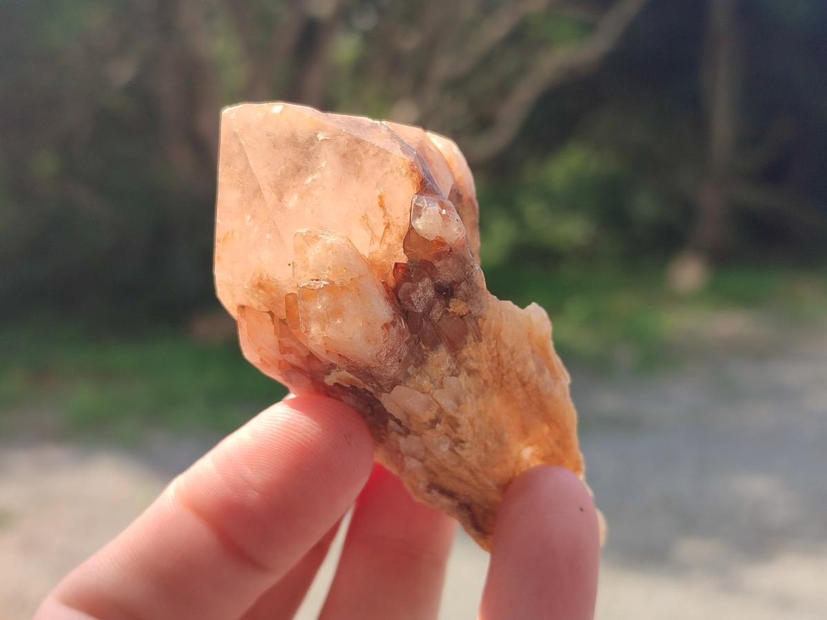 Natural Pineapple Quartz Crystals x 35 From Antsirabe, Madagascar - Toprock Gemstones and Minerals 