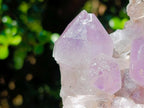 Natural Jacaranda Amethyst Crystal Clusters x 2 From Mumbwa, Zambia - Toprock Gemstones and Minerals 