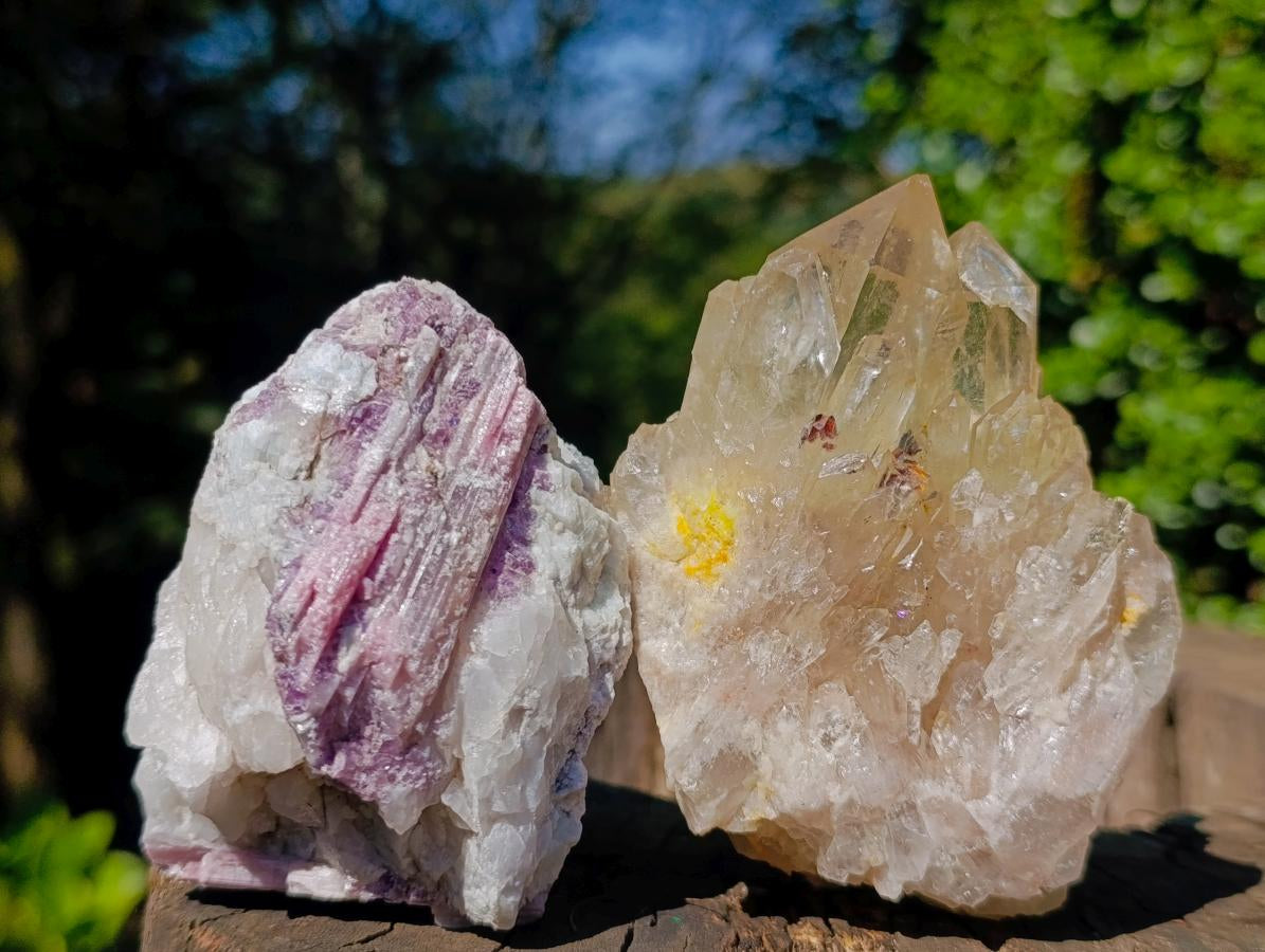 Natural Mixed Multi Mineral Specimens x 6 From Southern Africa - Toprock Gemstones and Minerals 