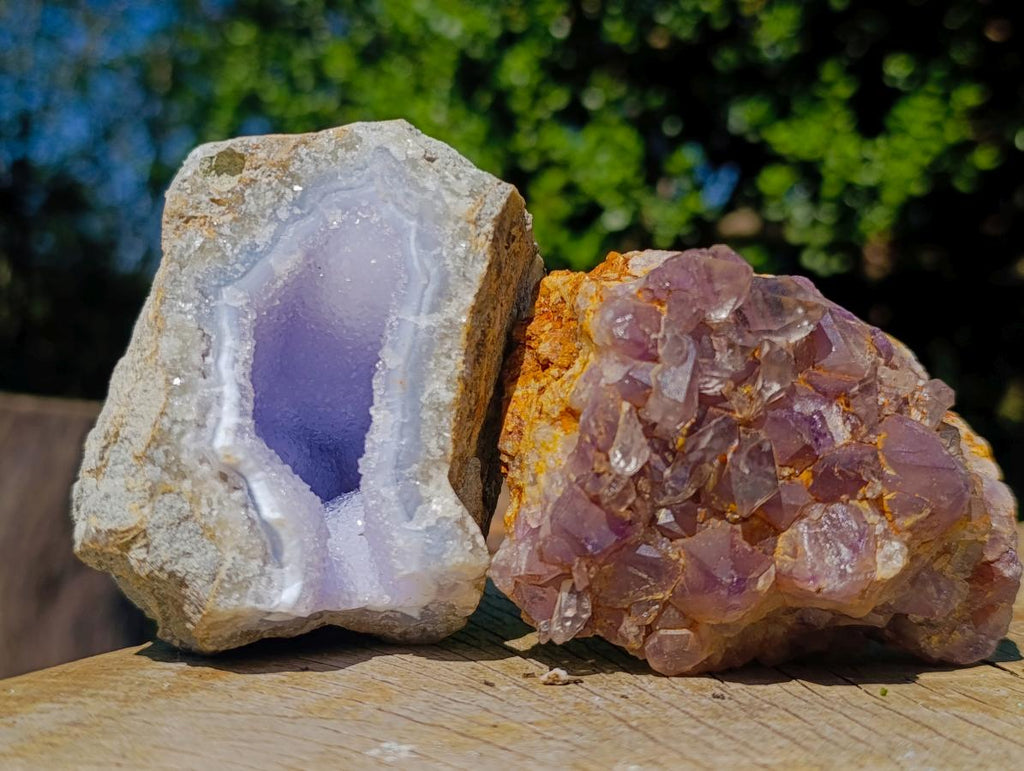 Natural Mixed Multi Mineral Specimens x 6 From Southern Africa - Toprock Gemstones and Minerals 
