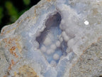 Natural Blue Lace Agate Geode Specimens x 12 From Nsanje, Malawi - Toprock Gemstones and Minerals 