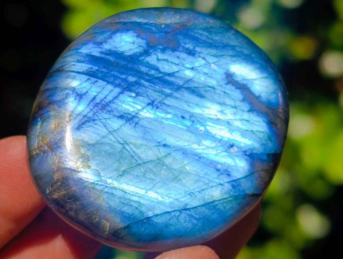 Polished Labradorite Palm Stones x 27 From Madagascar - Toprock Gemstones and Minerals 