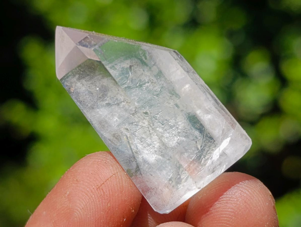 Polished Pendant Sized Clear Quartz Crystals x 70 From Madagascar - Toprock Gemstones and Minerals 