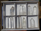 Polished Clear Quartz Display Crystals x 10 From Madagascar - Toprock Gemstones and Minerals 