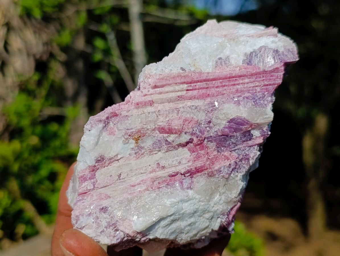 Natural Pink Rubellite Tourmaline Specimens x 2 From Karibib, Namibia