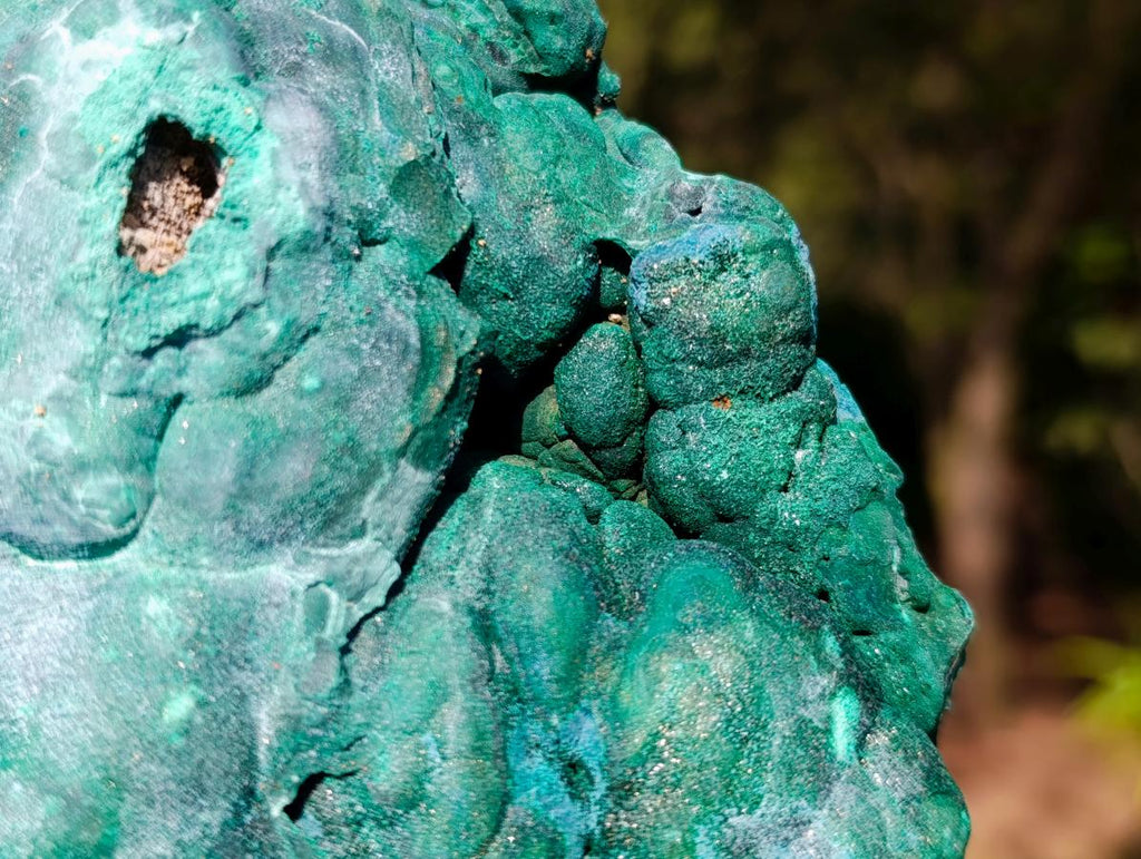 Natural Large Botryoidal Malachite Specimen x 1 From Congo - Toprock Gemstones and Minerals 