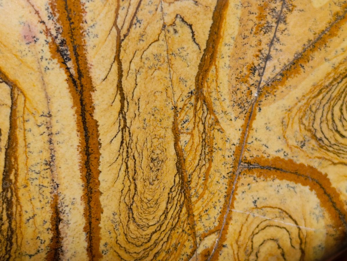 Polished Picture Stone Jasper Standing Display Pieces x 2 From Ais-Ais, Namibia