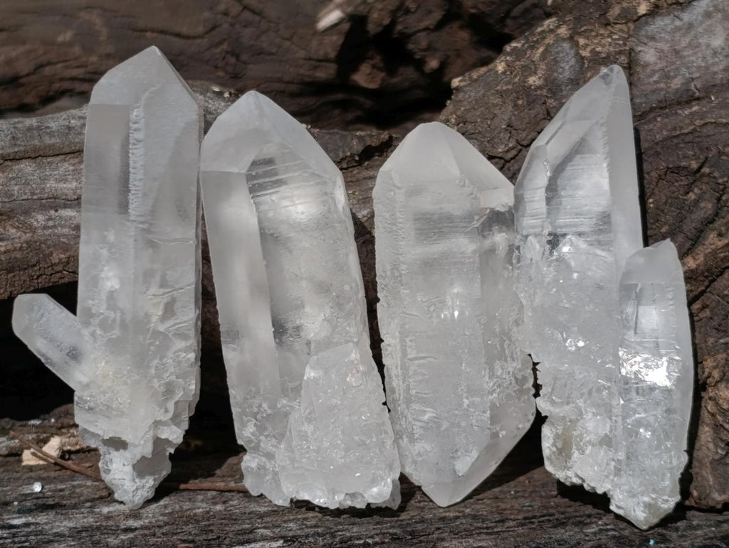 Natural Mpika Quarts Crystals x 35 From Mpika, Zambia - Toprock Gemstones and Minerals 