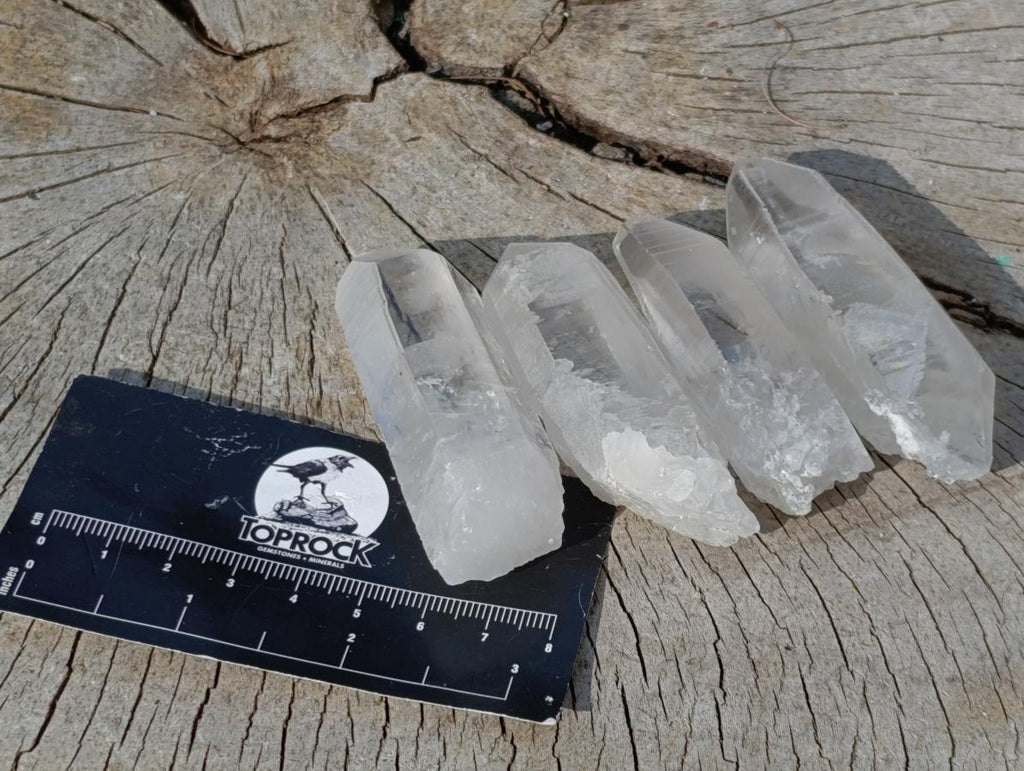 Natural Mpika Quarts Crystals x 35 From Mpika, Zambia - Toprock Gemstones and Minerals 