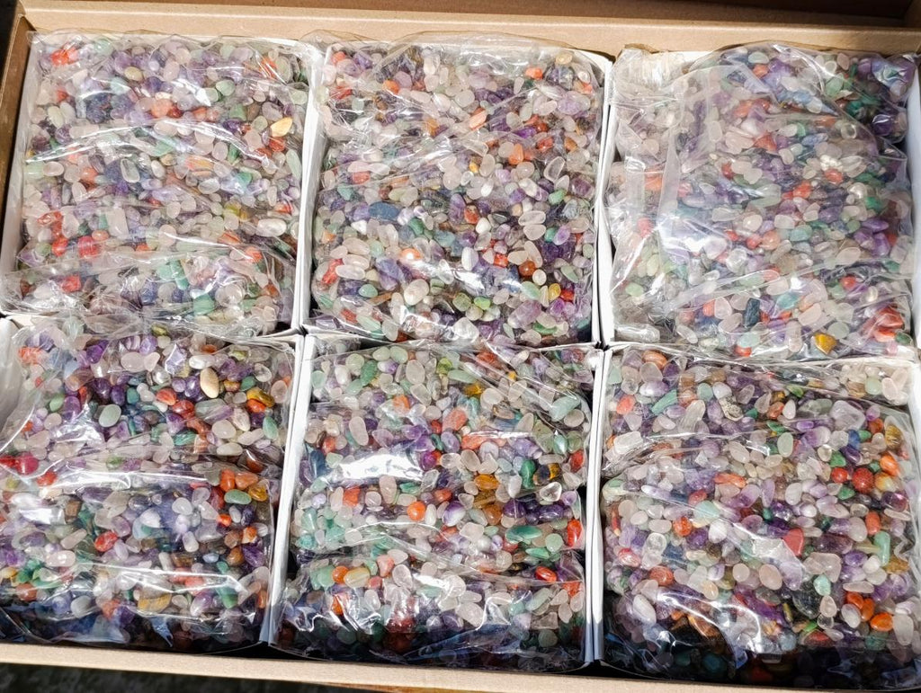Polished Mix of Tumbled Stone Bags of 1kg Lots x 6 From Southern Africa - Toprock Gemstones and Minerals 