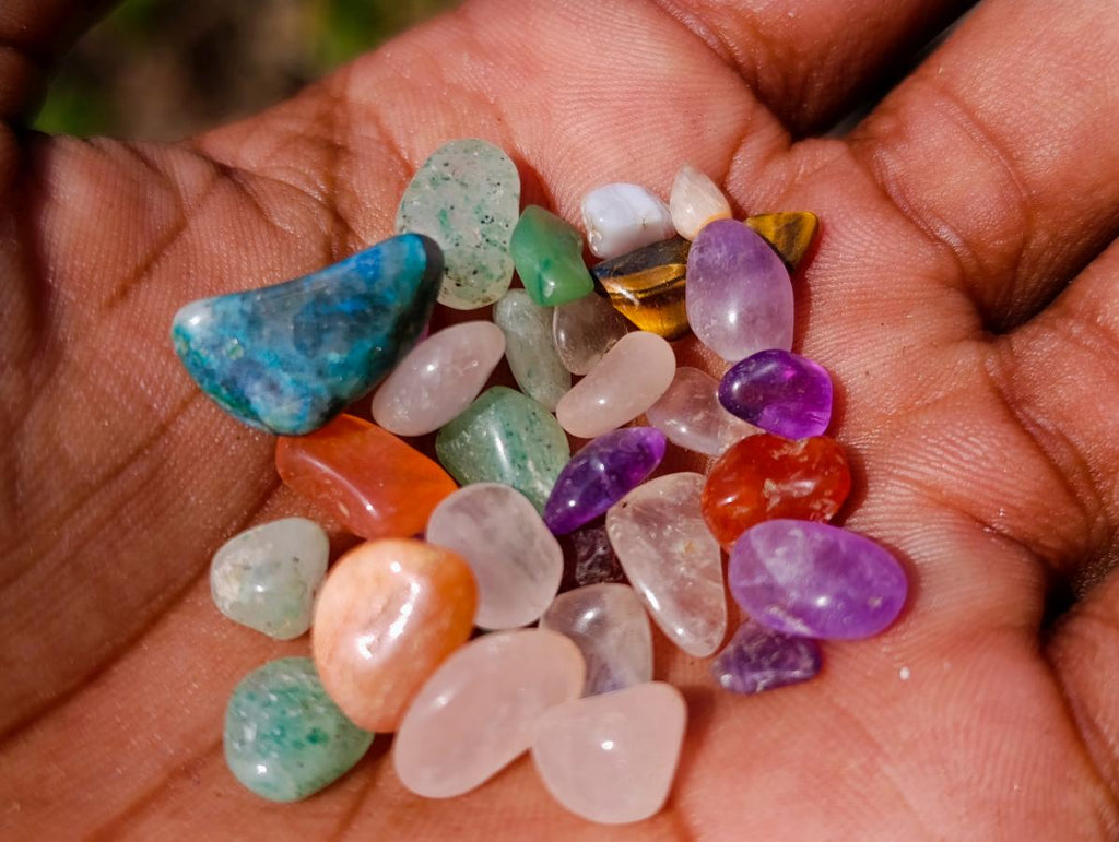 Polished Mix of Tumbled Stone Bags of 1kg Lots x 6 From Southern Africa - Toprock Gemstones and Minerals 