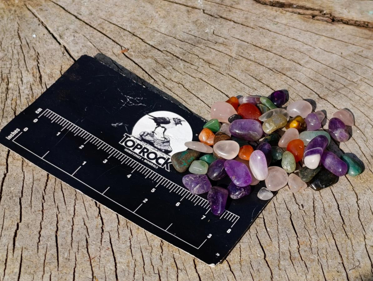 Polished Mix of Tumbled Stone Bags of 1kg Lots x 6 From Southern Africa - Toprock Gemstones and Minerals 