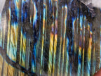 Polished Labradorite Standing Free Forms x 2 From Madagascar - Toprock Gemstones and Minerals 