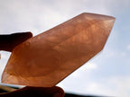 Polished Double Terminated Gemmy Rose Quartz Crystals x 6 From Madagascar - Toprock Gemstones and Minerals 