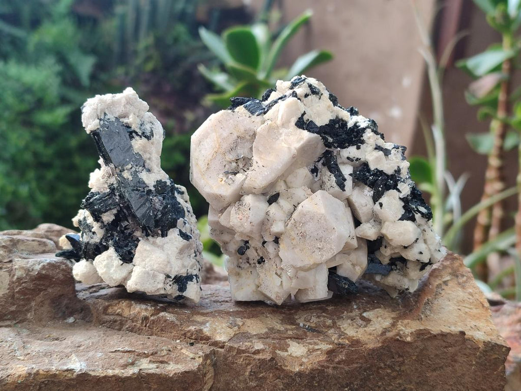 Natural Aegirine and Orthoclase Clusters x 4 From Zomba, Malawi - Toprock Gemstones and Minerals 