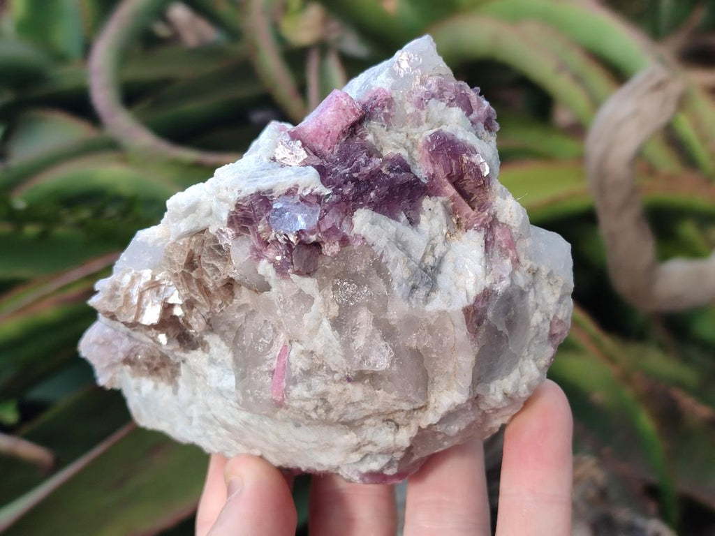 Natural Pink Rubellite Tourmaline Specimens x 3 From Karibib, Namibia - Toprock Gemstones and Minerals 