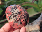 Polished Rhodonite Free Forms x 6 From Rhusinga, Zimbabwe - Toprock Gemstones and Minerals 