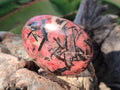 Polished Rhodonite Free Forms x 6 From Rhusinga, Zimbabwe - Toprock Gemstones and Minerals 